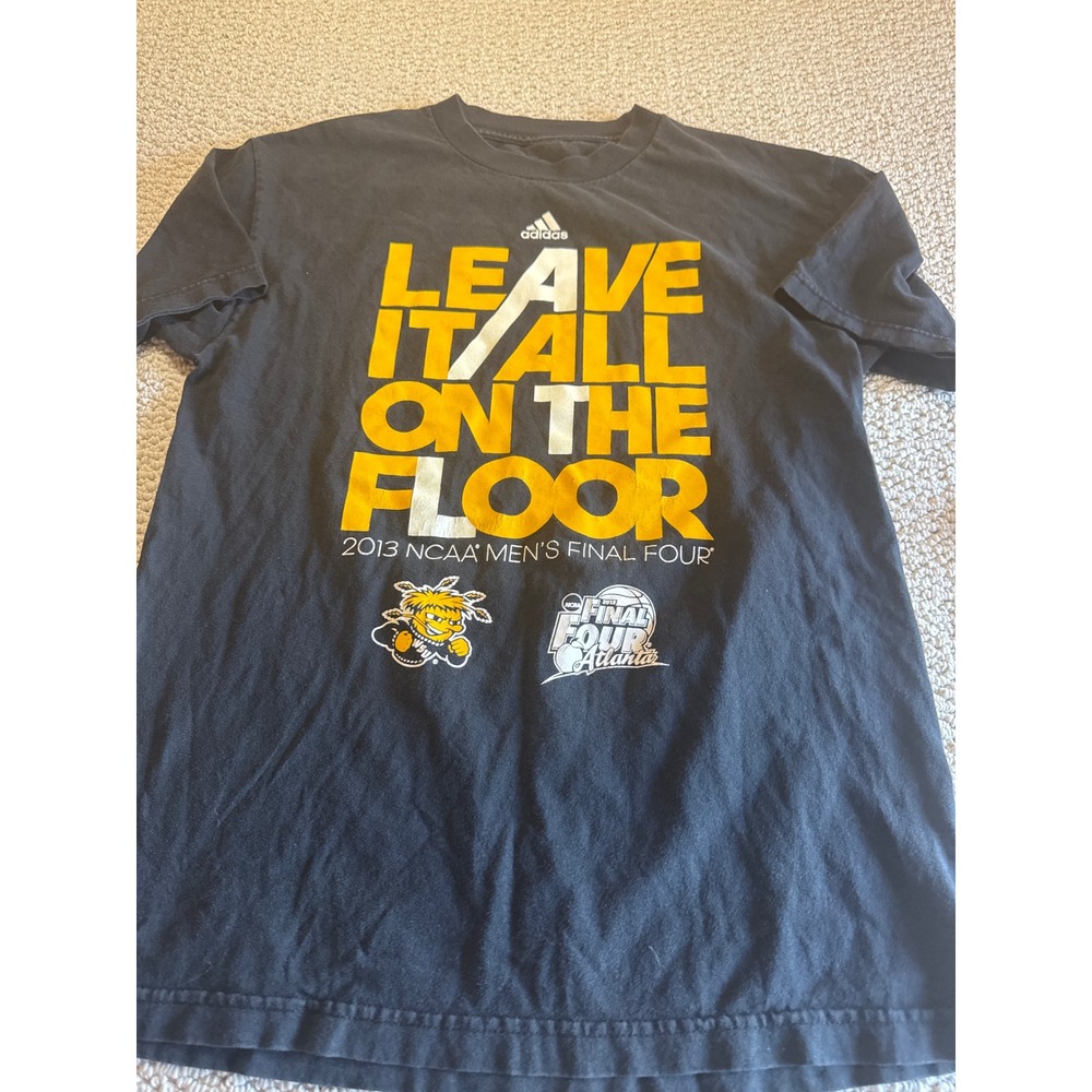 Adidas Wichita State Shockers 2013 NCAA Final Four Atlanta T-Shirt Black Mens M